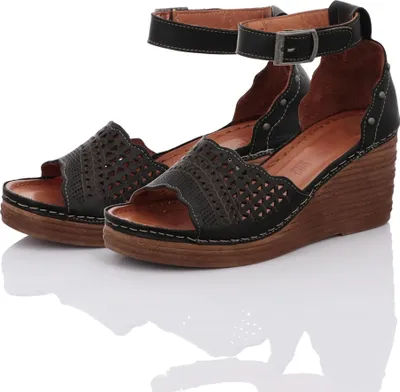 Produktbild von Gemini Damen Sandale schwarz Größe 38