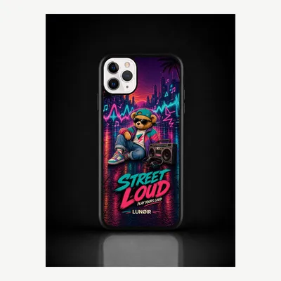 Zdjęcie produktu dla Etui na iPhone 11 Pro Max, pokrowiec ochronny na telefon z motywem streetwearowym – LUNØIR ©