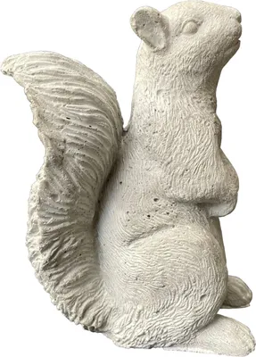 Produktbild von Betonfigur Eichhörnchen SKIPPY - handgefertigte Dekoration für Garten und Haus