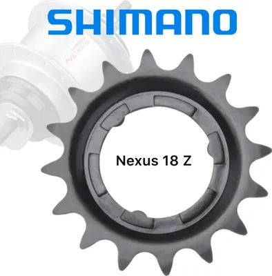 Produktbild von Shimano Ritzel für Nexus Getriebenaben SM-GEAR, 18, Schwarz