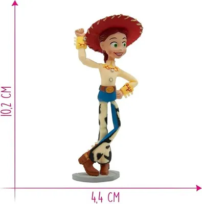 Produktbild von BULLYLAND Disney/Pixar – Das Cowgirl Jessie, 3 Jahr(e), Mehrfarbig, Polyvinylchlorid (PVC)