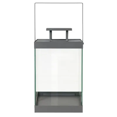 Immagine prodotto di blomus FINCA lanterna in varie dimensioni e colori, Selezione: Lanterna Grigio Acciaio 36 cm (h)