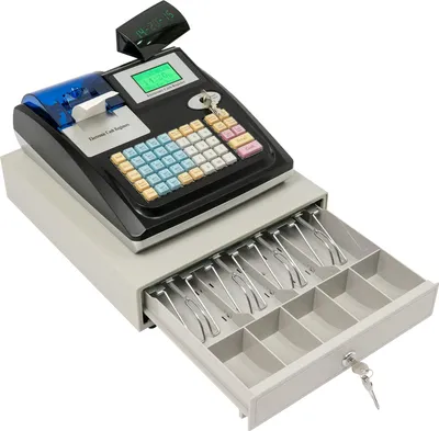 Obrázek produktu pro Elektronická pokladna, duální displej, více platebních metod, BÍLÁ