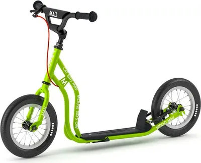 Produktbild von Tretroller Kinderroller Yedoo Mau 12/12 Scooter Roller Cityscooter grün