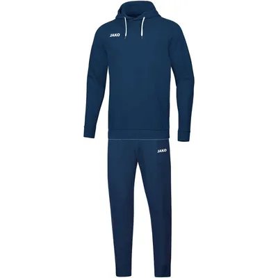 Produktbild von JAKO Unisex Jogginganzug Base mit Kapuzensweat, Farbe:marine, Größe:4XL