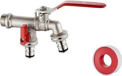 Produktbild von Universelle Gartendusche, Edelstahl, Außenkran