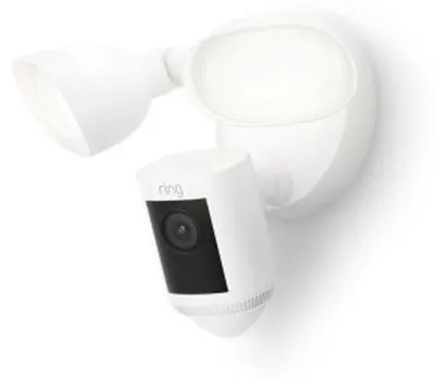 Image de Ring 8SF1E1-WEU0 Ring Flutlicht Sicherheitskamera Pro mit Kabel weiß