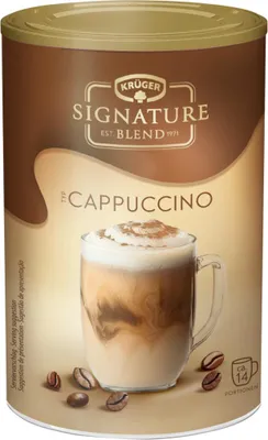 Krüger Signature Blend Cappuccino Getränkepulver Packung 200g