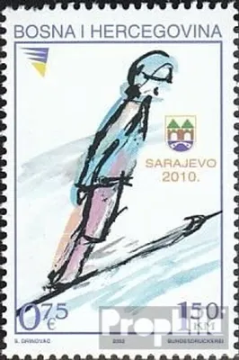 Produktbild von Briefmarken Bosnien-Herzegowina 2002 Mi 256 (kompl.Ausg.) postfrisch Olympische Winterspiele