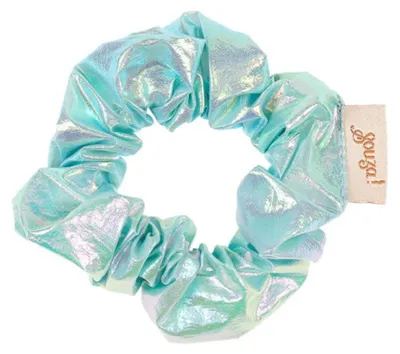 Produktbild von Scrunchie Elea - blau, metallic