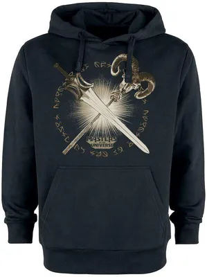 Produktbild von Masters Of The Universe Kapuzenpullover Herren Schwert von Grayskull vs The Havoc Stab schwarz L