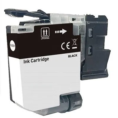 Produktbild von Druckerpatrone kompatibel mit Brother LC-521 BK Black, Schwarz für DCP-J1260 W, DCP-J1310 DW, DCP-J1313 DW, DCP-J1360 DW, DCP-J1460DW.