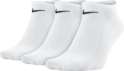 Zdjęcie produktu dla Skarpety bawełniane Nike 3PPK VALUE NO SHOW (3 PARY) Białe, L, Rozmiar: L