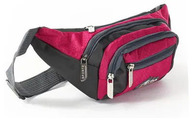 Produktbild von Bag Street Damenhandtasche Gürteltasche Tasche pink Nylon 33x14x10 D2OTJ507P