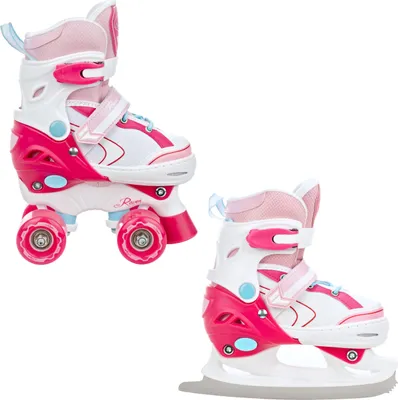 Produktbild von Rollschuhe/Schlittschuhe Raven Lia Pink 27-30 verstellbare Größe