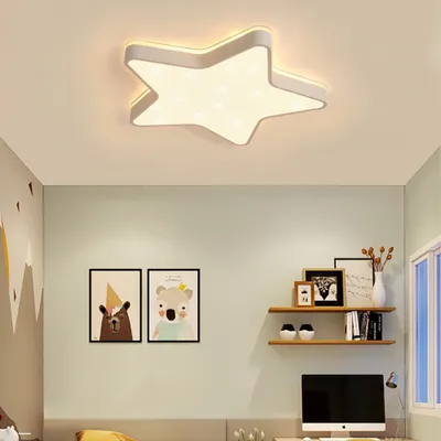 Zdjęcie produktu dla Lampa sufitowa LED gwiazda Creative z pilotem Lampa do pokoju dziecięcego 36W