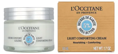 Produktbild von L'Occitane Shea Butter Light Comforting Cream 50ml
