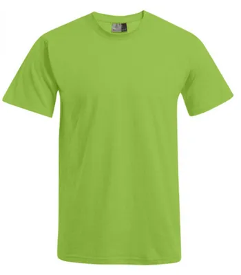 Produktbild von Basic T-Shirt Herren, Limettengrün, XL