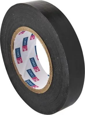 Immagine prodotto di Nastro isolante EMOS in PVC 15mm / 10m nero, 10 pezzi, F61512