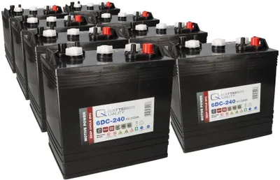 Produktbild von 8x Q-Batteries 6DC-240 6V 240Ah Deep Cycle Traktionsbatterie