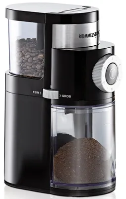 Produktbild von Kaffeemühle EKM 200 mit Scheibenmahlwerk, Mahlgrad individuell einstellbar, für 2-12 Portionen, Füllmenge 250 g