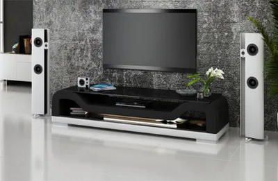 Produktbild von rtv tv Side Low Board Wohnzimmer Schrank Kommode Boards Kommoden Unterschrank
