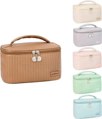 Produktbild von Wasserdichte Reisekosmetiktasche Braun