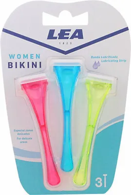 Produktbild von LEA Women Bikini 3x Einwegrasierer mit 1 Klingen für die Bikinizone