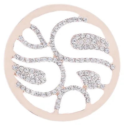 Produktbild von Morella Damen Coin 33 mm Glücksmuster roségold