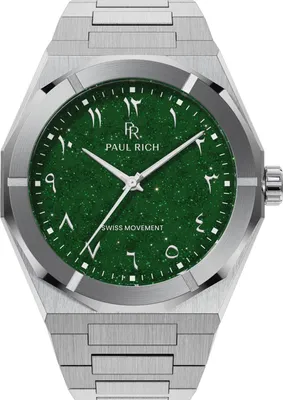 Produktbild von Paul Rich PR-45253 Herrenuhr Star Dust II Emerald Mirage 43mm 5ATM