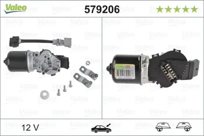 Produktbild von Valeo Wischermotor vorne für Renault Kangoo
