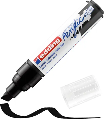 Produktbild von Edding - Acrylmarker EDDing E -5000 Wide Black | 1 Stück | 5 Stücke