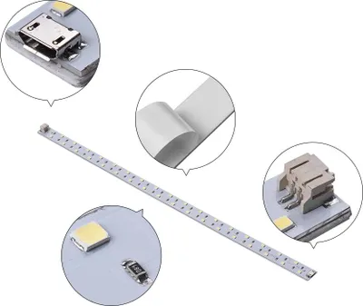 Produktbild von 35LED-Lichtleiste für Fotostudio-Beleuchtung, Softbox, tragbares Leuchtkastenzelt