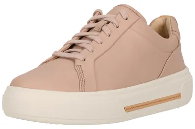 Produktbild von CLARKS Sneaker Hollyhock Walk Rose Leather mit gepolstertem Fußbett 4341 Rose Leather 39