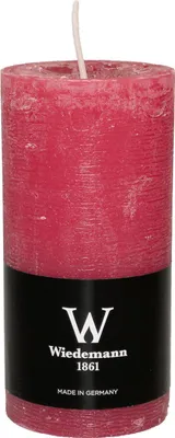 Produktbild von INNA-Glas Stumpenkerze AURORA, himbeer, 12 cm, Ø5,8 cm, 42h -  Germany - Votivkerze