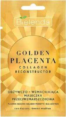 Produktbild von Bielenda Golden Placenta Nourishing and Strengthening Anti-Wrinkle Mask 8ml
