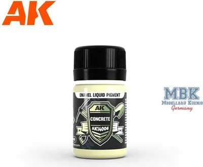 Produktbild von AK Interactive S.L. AK-14006 Concrete - Enamel - Liquid Pigment