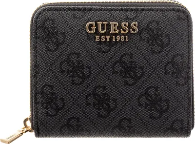 Immagine prodotto di GUESS SWSG7459137 LAUREL II SLG SMALL ZIP AROUND Donna Portamonete logo carbone