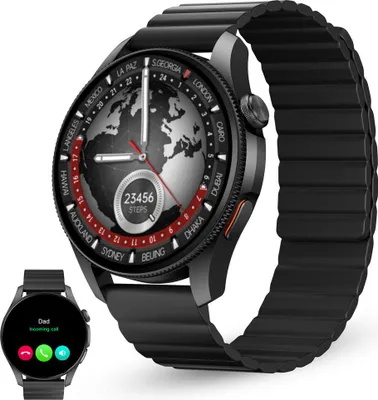 Obrázek produktu pro Ksix BXSW33N, 3,63 cm (1.43"), AMOLED, Dotyková obrazovka, GPS
