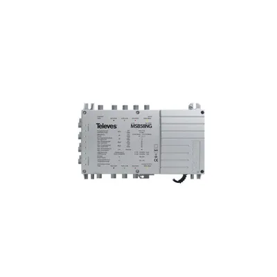 Produktbild von TELEVES Multischalter 5 in 8 Guss kaskadierbar + NT MSB58NG