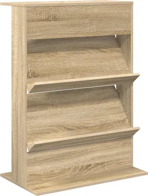 Image de Étagère à magazines avec étagère Chêne Sonoma 70 x 41 x 96 cm