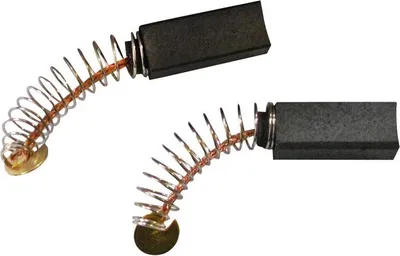Produktbild von 2x Kohlebürsten für Bosch Stichsäge PST54PE 6,3 x 6,3 x 17 mm