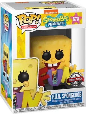 Produktbild von SpongeBob Squarepants - F.U.N. Spongebob 679 Special Edition - Funko Pop! - Vinyl Figur