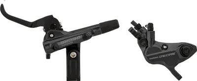 Produktbild von Shimano Deore BR-M6120 4-Kolben Scheibenbremse vorne 1000mm Metallscheibe B/Rad