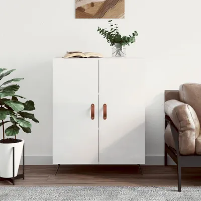 Produktbild von vidaXL Sideboard Hochglanz-Weiß 69,5x34x90 cm Holzwerkstoff