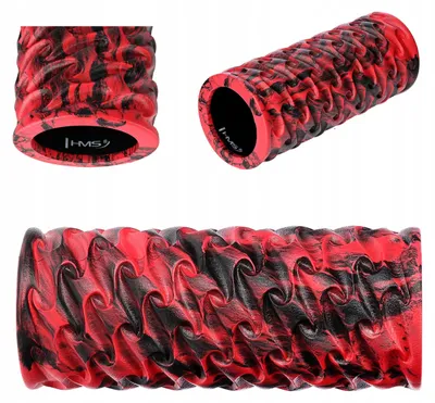 Produktbild von HMS FS133 Fitness-Roller 33cm Rot-Schwarz für Mobilisation