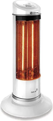 Image de Chauffage d'appoint électrique 1200W Chaleur immédiate Oscillant Surface 25 m² PLEIN AIR