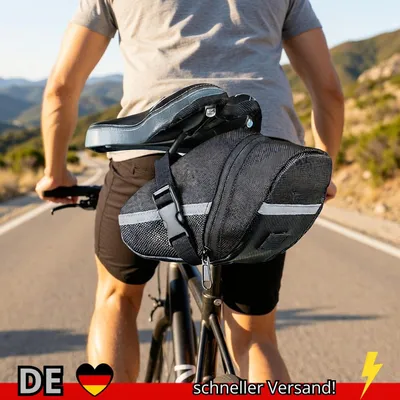 Produktbild von Fahrradtasche Nylon Wasserdicht Satteltasche Mountainbike