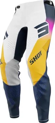 Produktbild von Shot Aerolite Ultra Motocross Hose, blau/orange, 38