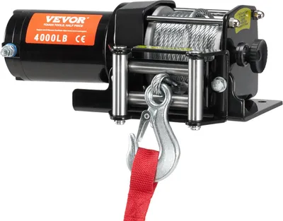 Zdjęcie produktu dla Wyciągarka elektryczna ATV UTV 1814 kg stalowy kabel wodoodporna pilot